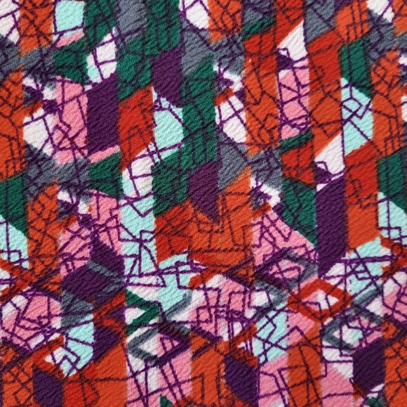 Lularoe Cassie Printed Skirt {Medium} NWT - Picture 2 of 9